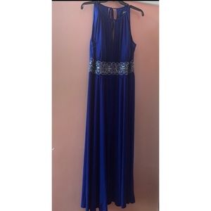 Blue Evening Dress